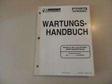 1998 Werkstatthandbuch Mariner Mercury 200 225 PS Optimax Direkteinspritzung