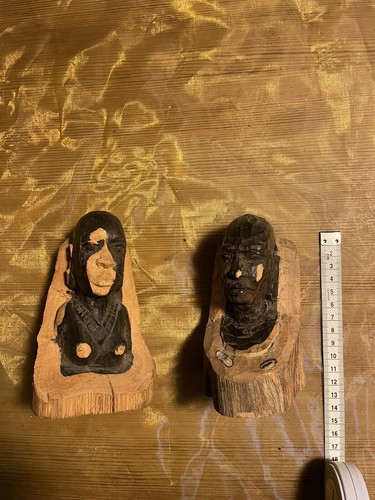 Holzskulptur massai mann - holzskulptur,
