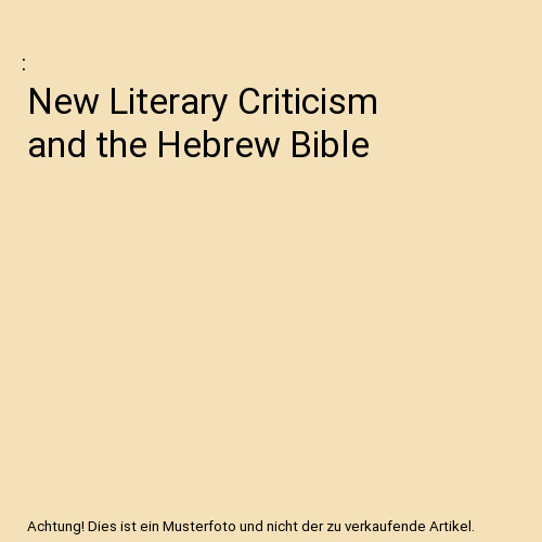 New literary criticism and the - new,