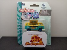 Majorette VW The Originals Deluxe VW T1 Bulli Hungry Hippie Foodtruck Modellauto