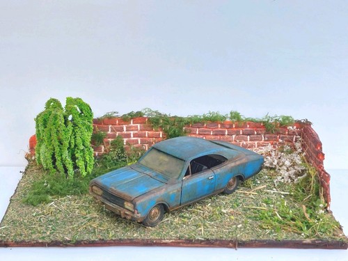 Abandoned cars die - abandoned, opel