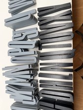 500£ Wert!! 100+ Design Buchstaben Holz bemalt Buchstaben Wanddeko Dänisch