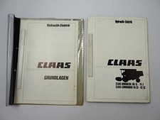 Claas Dominator Commandor Mähdrescher Hydraulik Elektrik Schaltplan 1980er Jahre