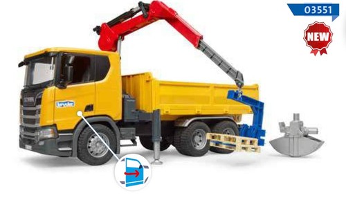 Bruder scania super 560r 6x4 - super,