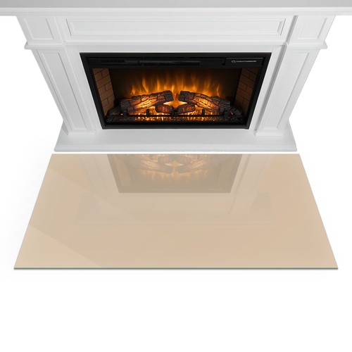 Glas kaminbodenplatte esg - kaminbodenplatte,