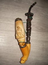 Biedermeier Tabakpfeife   Pfeife  Ulmer ????Kloben~