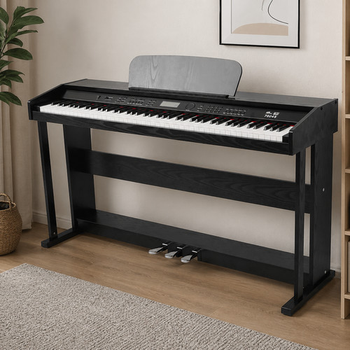Digitalpiano tasten schwarz - 88,