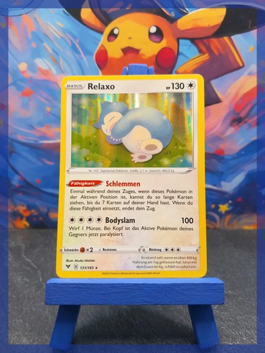 Pokémon karte relaxo - pokémon, i