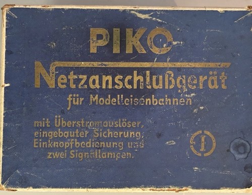 Trafo modelleisenbahn piko - trafo,