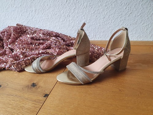 Damen schuhe pumps goldfarbend - pumps,