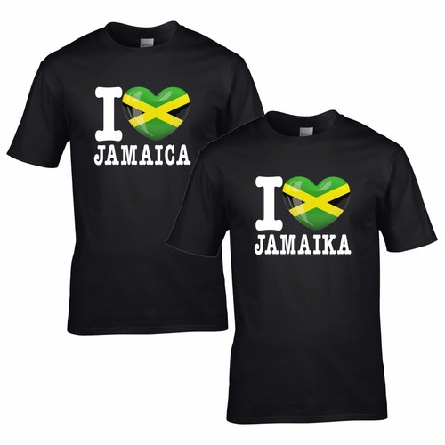 Shirt love jamaika - shirt, kinder