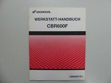 Honda CBR 600 F Zusatz zum Werkstatthandbuch Reparaturanleitung Handbuch B0329