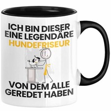 Hundefriseur Geschenk Tasse