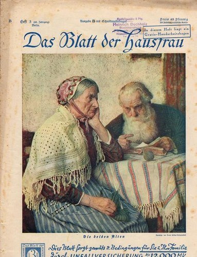 Das blatt der - das, hausfrau