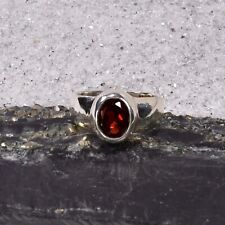 Granat Ring, 925er Silber