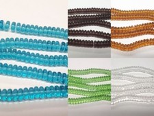 Glas Rondell, Perlen, Schmuck