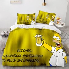 Simpson Bettbezug 80x80