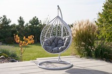 Polyrattan hängesessel - polyrattan,