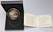 COOK ISLANDS: 20 Dollars 2008: ERSCHAFFUNG ADAMS - MASTERPIECES, 3 oz SILBER C27