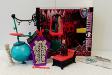Monster High g1 Secret Creepers Crypt Crescent Katze Spielset 2013 NEU m. ovp