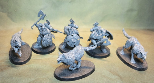 Space wolves wolf guard - wolves,