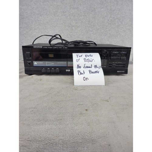 Vintage kenwood stereo - kenwood, double