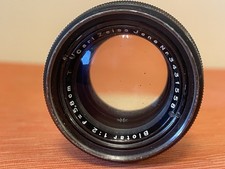 Carl Zeiss Jena Biotar 5,8cm 1:2, Red T, Vintage Optik Objektiv