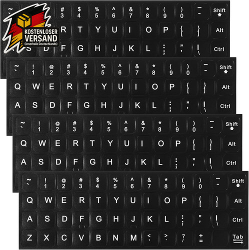 Keyboard aufkleber englisch - aufkleber,