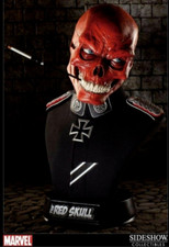 Rarität Marvel Red Skull Lifesize Bust Sideshow Statue Figur ULTRA RARE 1st 2013
