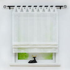 Raffrollo mit Schlaufen