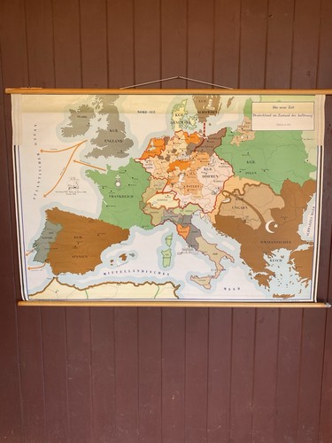 Schulwand rollkarte die - schulwand, neue
