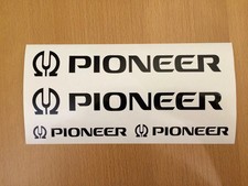 Pioneer aufkleber set - aufkleber,
