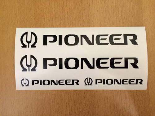 Pioneer aufkleber set tuning - set,