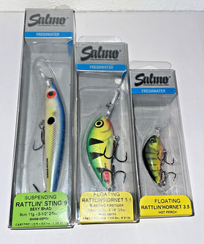 Lot salmo lures two - 3, -two