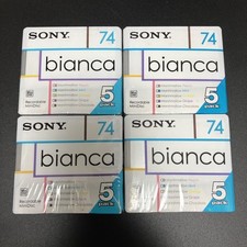 RARE 5er Pack Sony Bianca 74