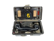 Feldtelefon FF63 NVA DDR VEB UNVOLLSTÄNDIG / DEFEKT Funkwerke Kölleda 1537