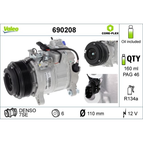 Kompressor klimaanlage valeo - kompressor,