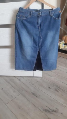 Women skirt navy denim - women,