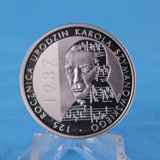 Polen 10 Zloty 2007 Karol Szymanowski 14,14 g Silber 925 Vz