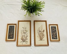 Vintage herbarium wandbild - vintage, herbarium-wandbild