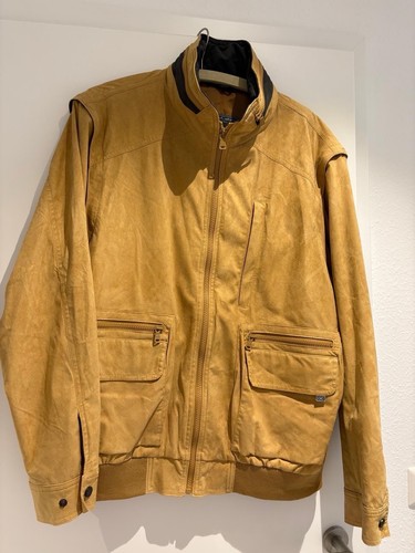 Heinz bauer lederjacke - gr., 50