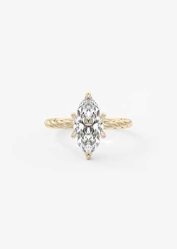 Verlobungsring 14k gelbgold - 14k,