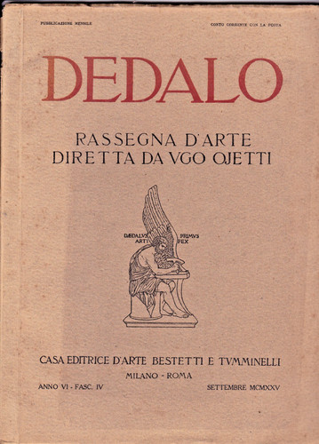 Kunstzeitschrift deedalo - kunstzeitschrift, "deedalo"