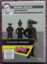 CHESSBASE DVD - FRITZTRAINER - GEHEIMNISSE VARIANTENBERECHNUNG - Michael Richter