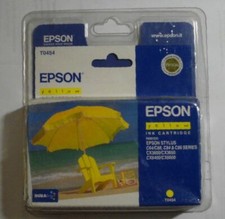 Epson T0454 Tinte Stylus C64 C66 C84 C86 CX1500 CX3500 CX3600 yellow 