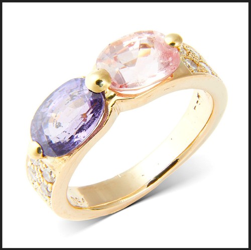 18k 750 gold - gold, diamond
