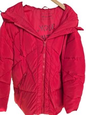 Steppjacke PETER HAHN  White Label rot 44/46/48/50 warm und kuschelig Kapuze NEU