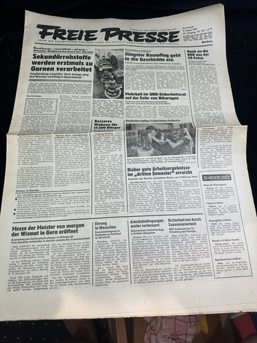 Ddr zeitung freie presse - ddr,