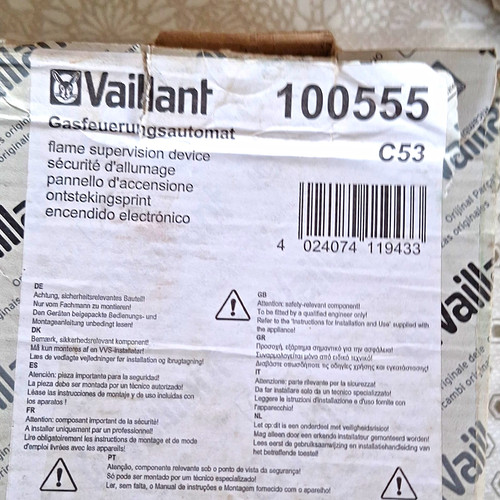 Vaillant gasfeuerungsautomat - vaillant,