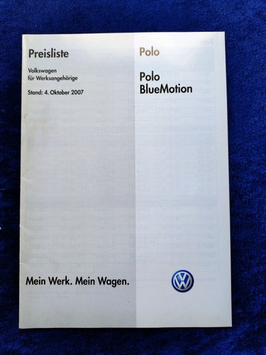 Polo blue motion - polo, 9n